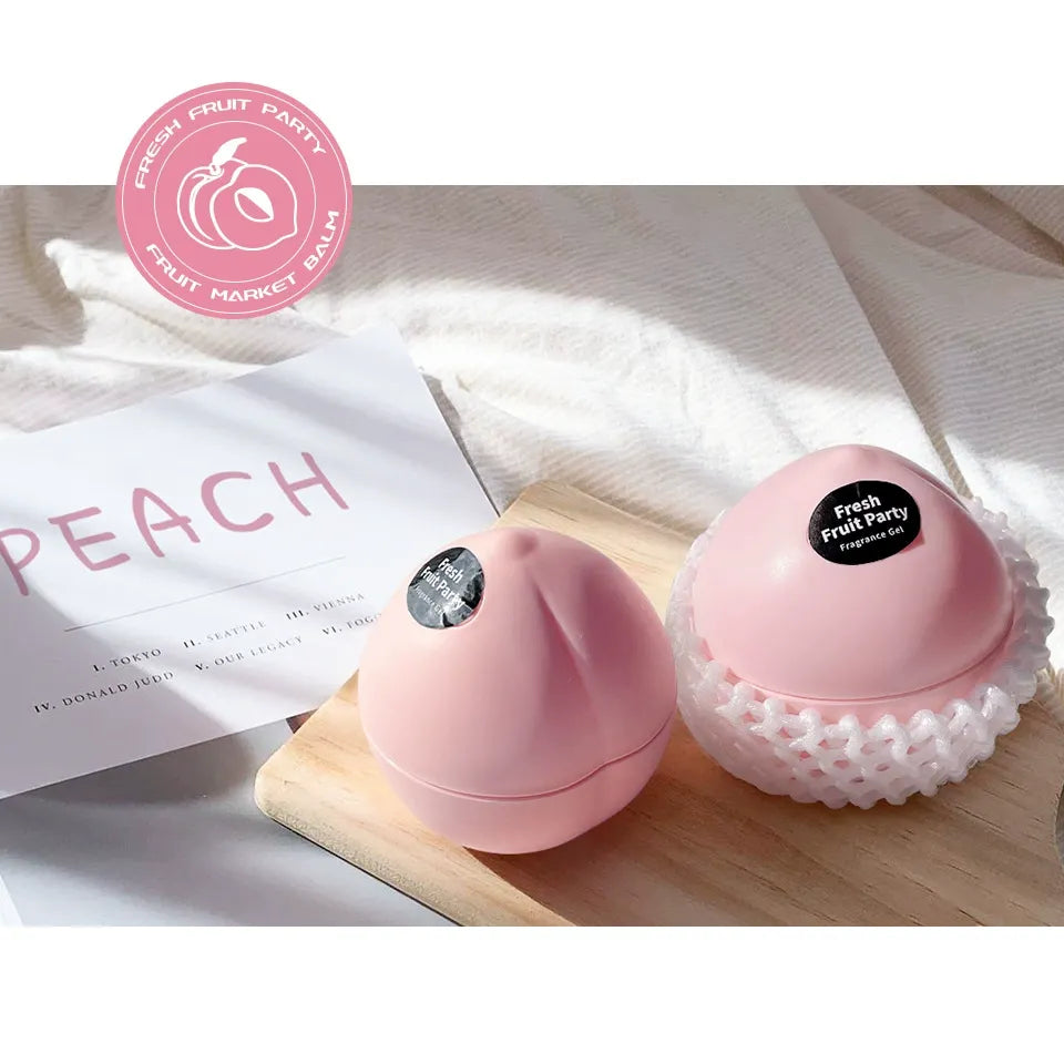 Peach Gel Air Freshener – Fruit Shape Series