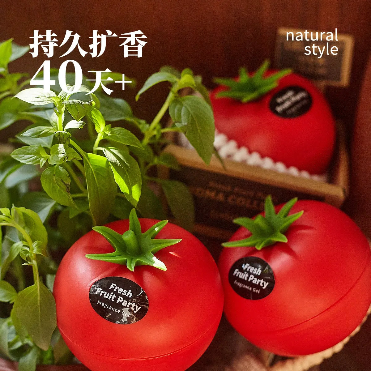Tomato Gel Air Freshener – Fruit Shape Series