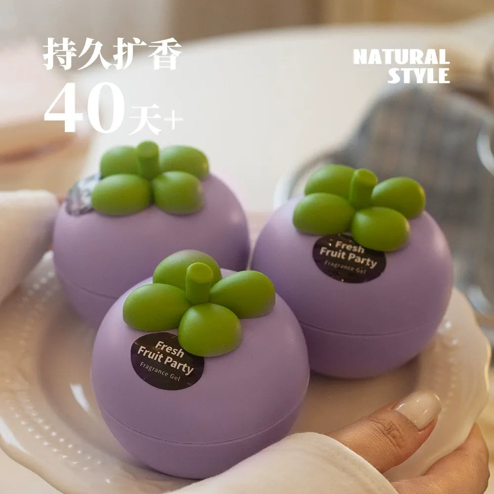 Mangosteen Gel Air Freshener – Fruit Shape Series