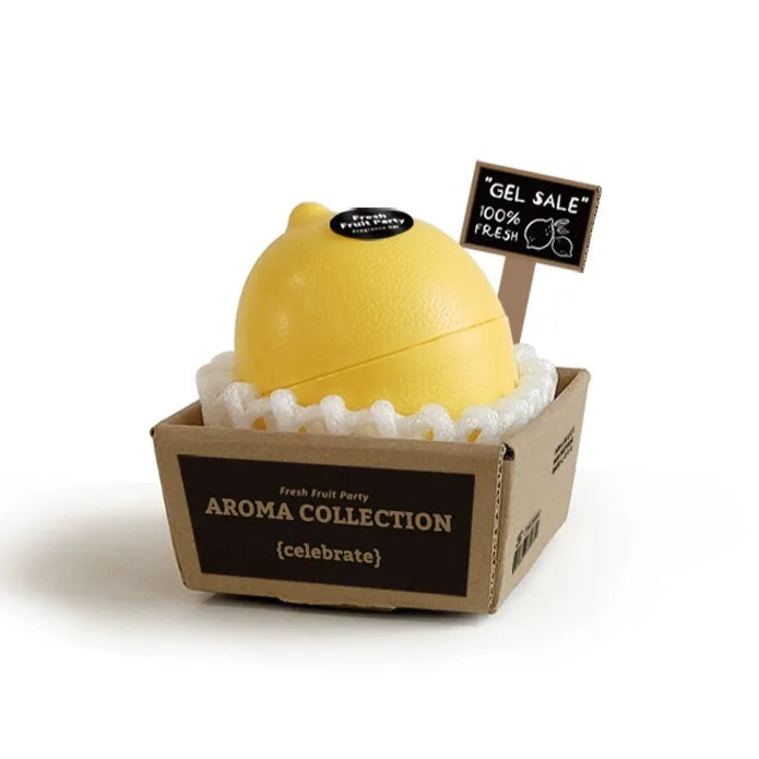 Lemon Gel Air Freshener – Fruit Shape Series