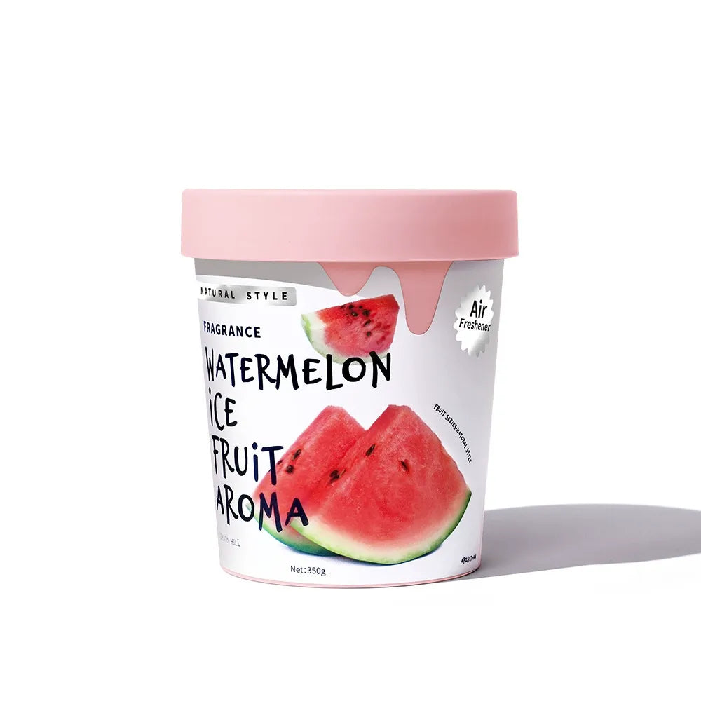 Watermelon Gel Air Freshener – Ice Cream Tub Design