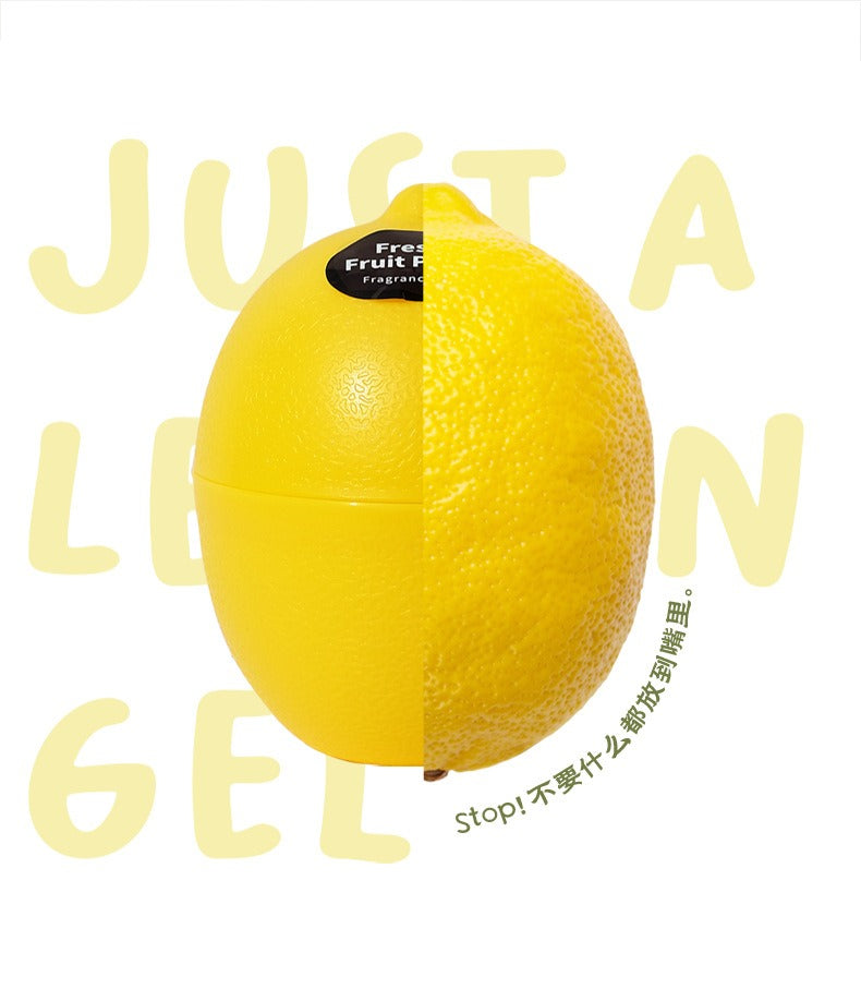 Lemon Gel Air Freshener – Fruit Shape Series