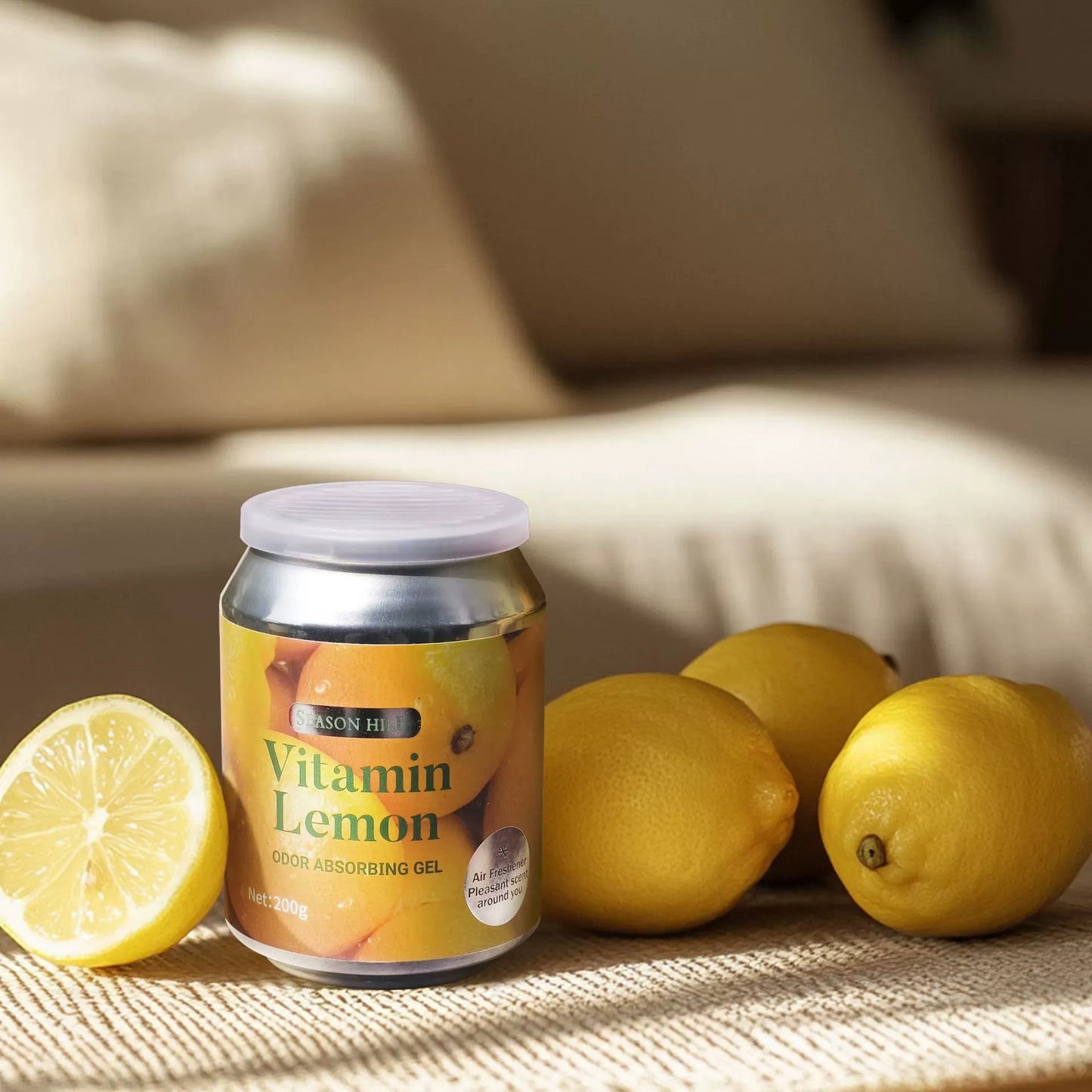 Lemon Gel Air Freshener – Can Design