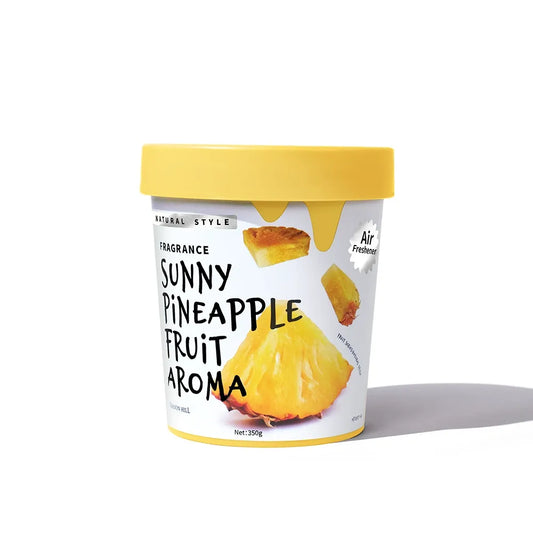 Pineapple Gel Air Freshener – Ice Cream Tub Design